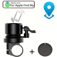 Trådløs cykelklokke med Tyverisikring og indbygget tracker. Passer til Iphone/iOS