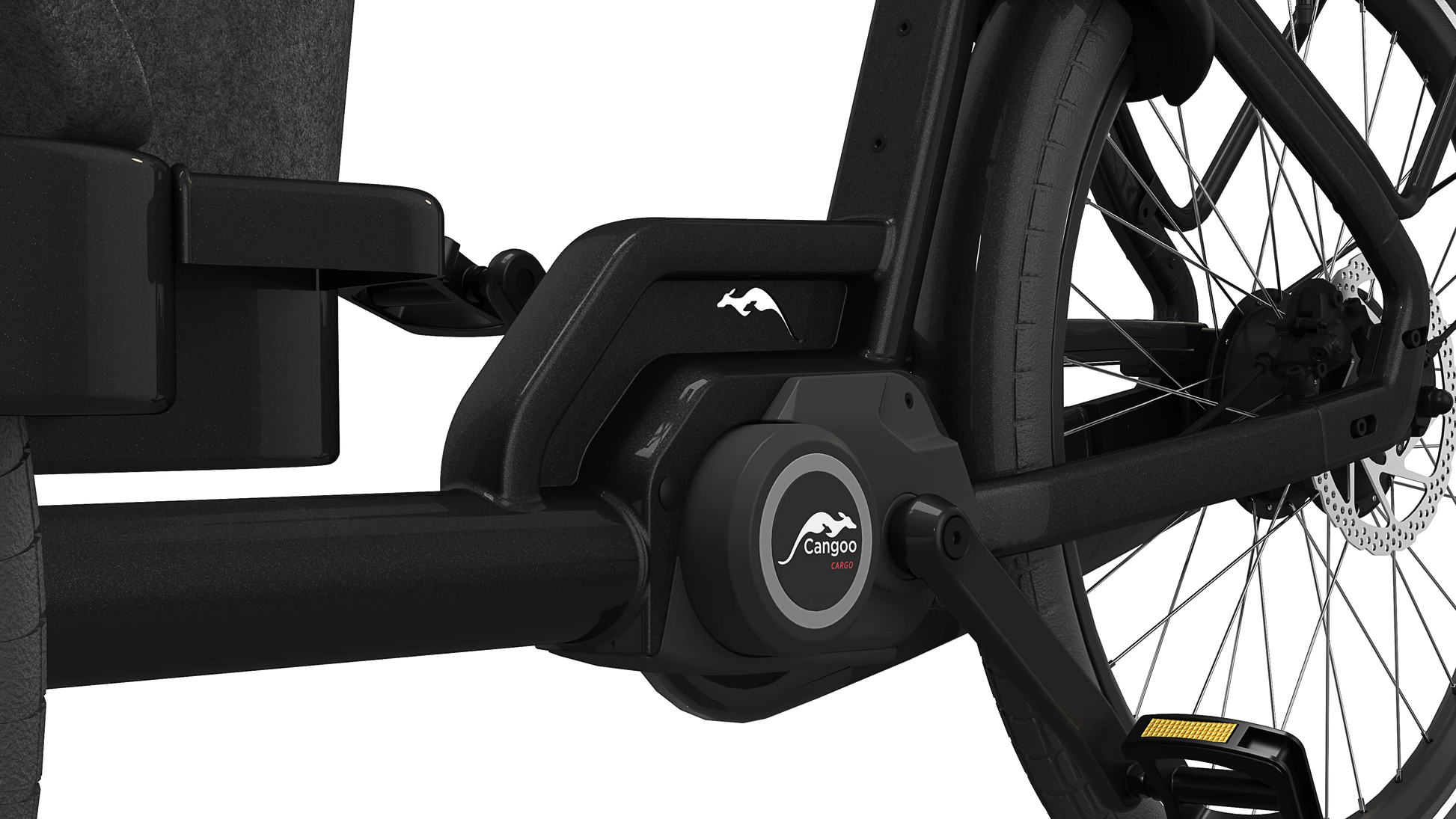 Cangoo Buckle Up El-Ladcykel Sort/Neutral