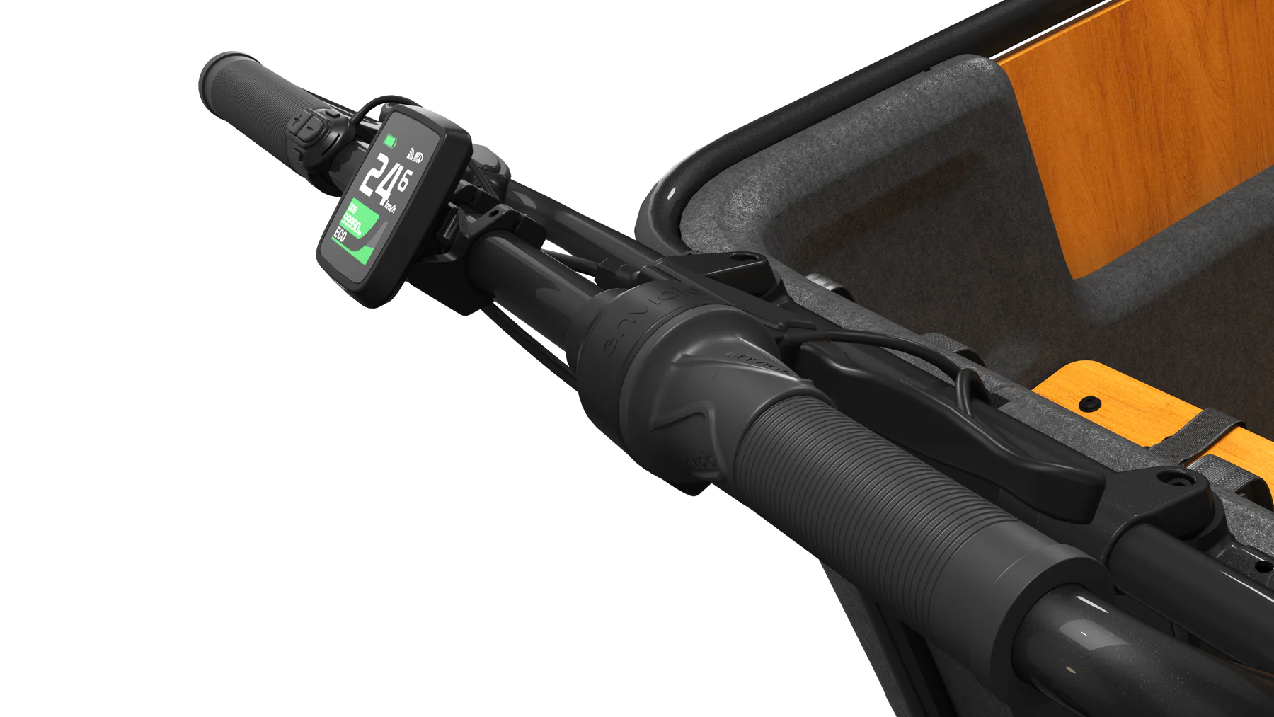 Cangoo Buckle Up El-Ladcykel Sort/Neutral