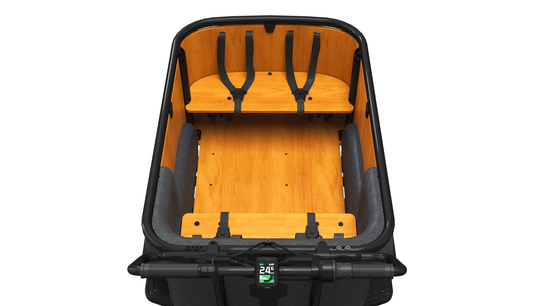 Cangoo Buckle Up El-Ladcykel Sort/Neutral