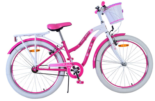 Volare Lovely Børnecykel - Piger - 24 tommer - Pink - To håndbremser