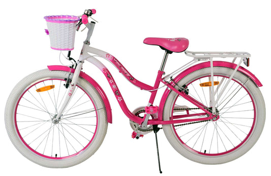 Volare Lovely Børnecykel - Piger - 24 tommer - Pink - To håndbremser